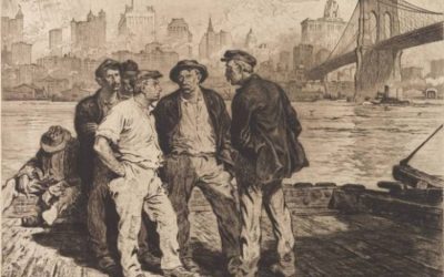 Life on the waterfront: Snapshots in vintage etchings